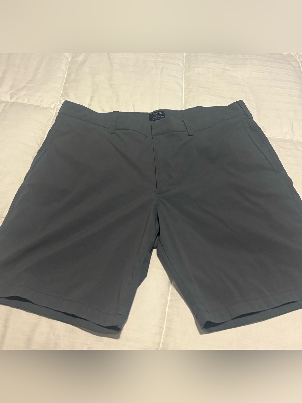 J. Crew Flex Gramercy Gray Shorts Size 34